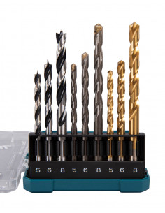 Makita комплект буров 9 шт...
