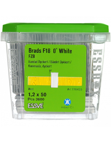 Essve гвоздь F18, 0°. Оцинкованные с...