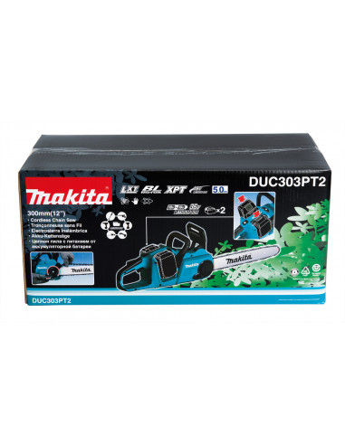 Akukettsaag DUC303PT2  5,0Ah x 2tk,...