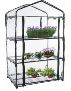 Mini kilekasvuhoone 3 riiuliga