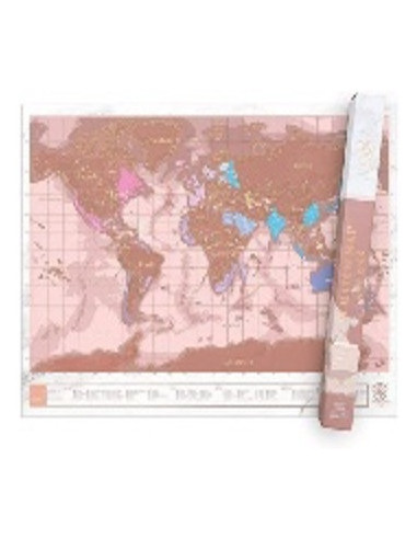 Maailmakaart kraabitav Rose Maailmakaart kraabitav Rose