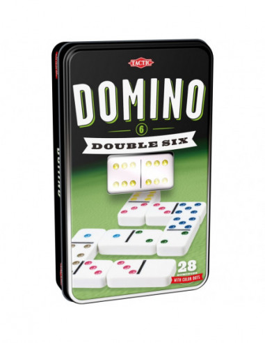 TACTIC Mäng Domino Double 6