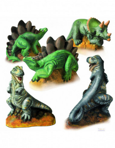 SES Kipsi valamise komplekt Dinosaurused SES Kipsi valamise komplekt Dinosaurused