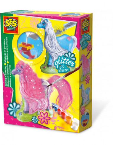 SES Kipsi valamise komplekt Sädelev...