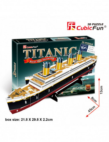 CUBICFUN 3D pusle Titanic (Väike)