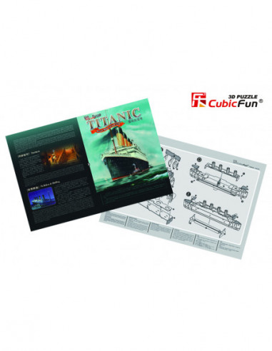 CUBICFUN 3D pusle Titanic (Väike)