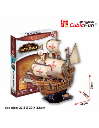 CUBICFUN 3D pusle Santa Maria