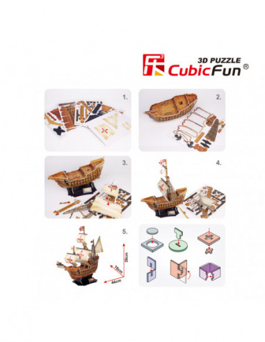 CUBICFUN 3D pusle Santa Maria