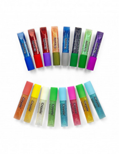 CRAYOLA 16 sädelevat liimipliiatsit