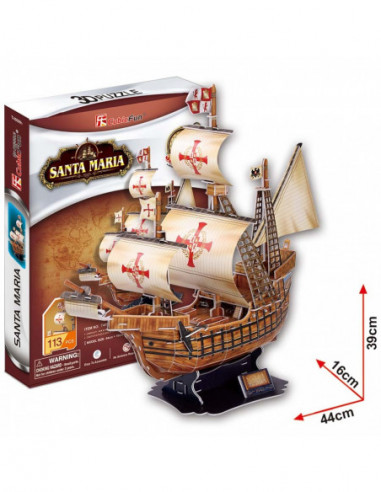 CUBICFUN 3D pusle Santa Maria