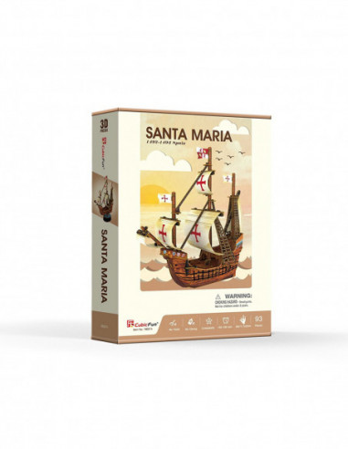 CUBICFUN 3D pusle Santa Maria