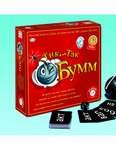 PIATNIK Lauamäng "Tik Tak Pomm" (vene...