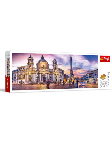 TREFL Panoraampusle Rooma, 500 osa