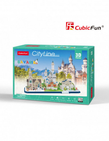 CUBICFUN 3D pusle Bavaria CUBICFUN 3D pusle Bavaria
