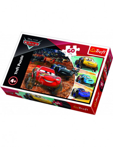 TREFL CARS Pusle Autod, 60 osa TREFL CARS Pusle Autod, 60 osa