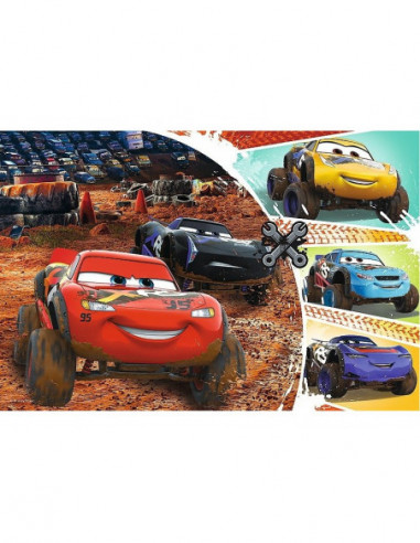 TREFL CARS Pusle Autod, 60 osa TREFL CARS Pusle Autod, 60 osa