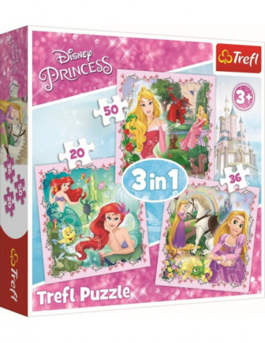 TREFL DISNEY PRINCESS Pusle komplekt,...