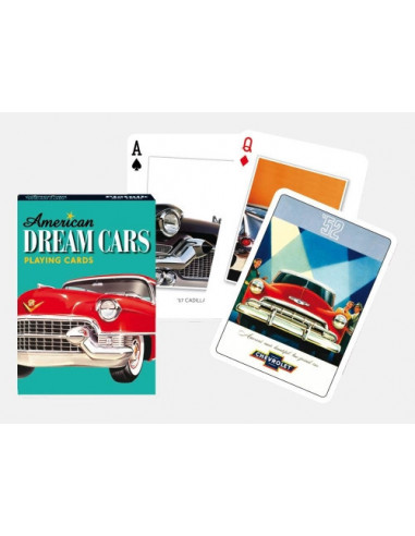 PIATNIK Kaardid - Ameerika Autod