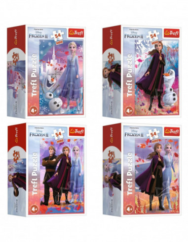 TREFL FROZEN Minipusle Frozen 2, 54 osa TREFL FROZEN Minipusle Frozen 2, 54 osa