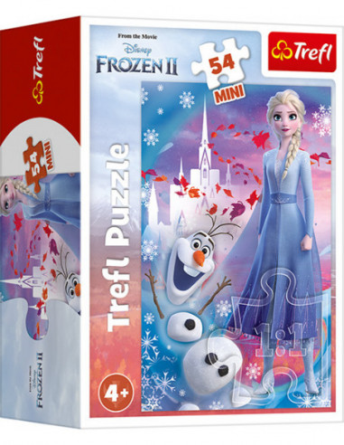 TREFL FROZEN Minipusle Frozen 2, 54 osa TREFL FROZEN Minipusle Frozen 2, 54 osa