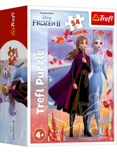 TREFL FROZEN Minipusle Frozen 2, 54 osa TREFL FROZEN Minipusle Frozen 2, 54 osa