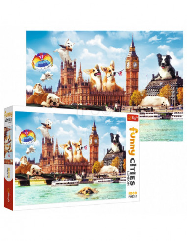 TREFL Pusle Koerad Londonis, 1000 osa