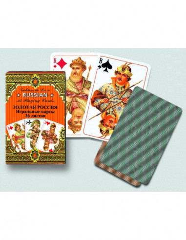 PIATNIK Mängukaardid, "Golden Russian" PIATNIK Mängukaardid, "Golden Russian"