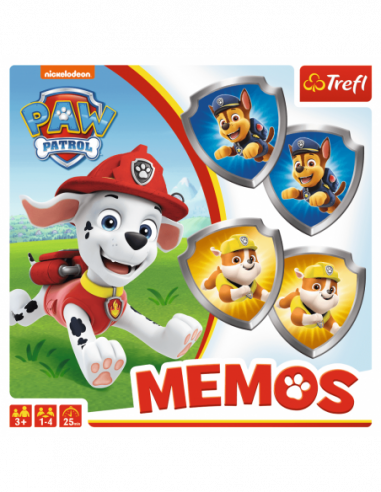 TREFL PAW PATROL Memo Käpapatrull