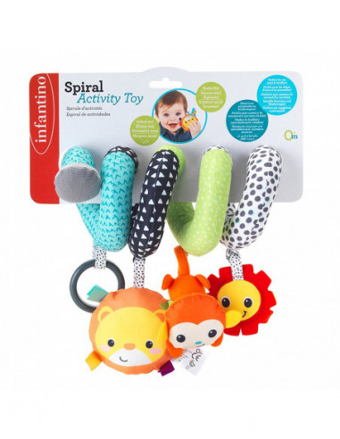 INFANTINO Spiraalne mänguasi imikule INFANTINO Spiraalne mänguasi imikule