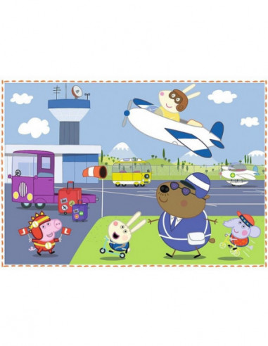 TREFL PEPPA PIG Puslede komplekt, 4... TREFL PEPPA PIG Puslede komplekt, 4...