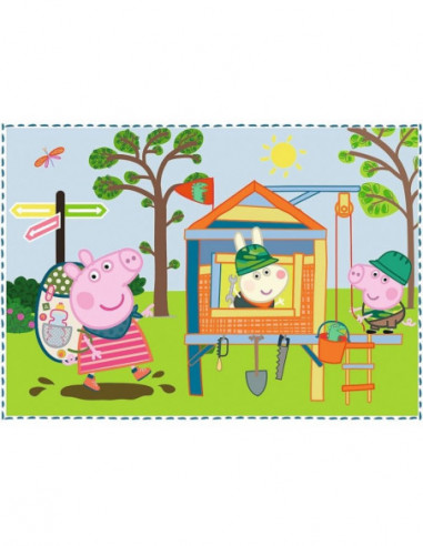 TREFL PEPPA PIG Puslede komplekt, 4... TREFL PEPPA PIG Puslede komplekt, 4...