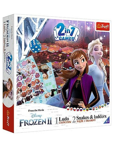 TREFL FROZEN lauamäng 2 in 1 Frozen II TREFL FROZEN lauamäng 2 in 1 Frozen II