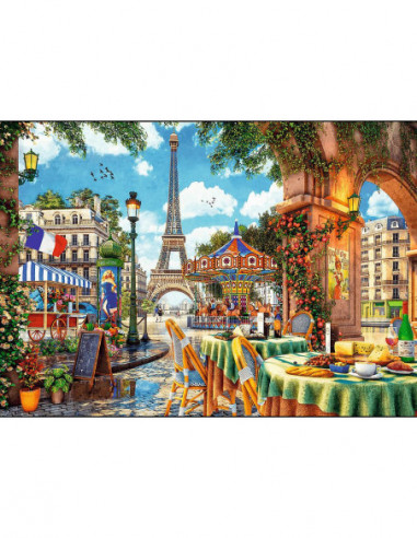 TREFL Pusle Hommik Pariisis, 1000 osa TREFL Pusle Hommik Pariisis, 1000 osa