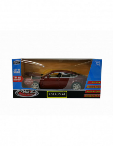 MSZ metallist mudelauto Audi A7, 1:32 MSZ metallist mudelauto Audi A7, 1:32