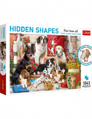 TREFL HIDDEN SHAPES Pusle Koerad,...
