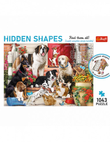 TREFL HIDDEN SHAPES Pusle Koerad,...
