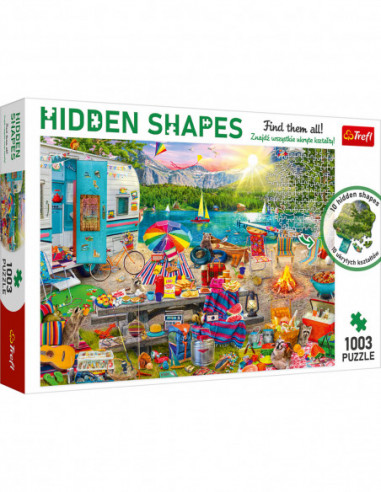 TREFL HIDDEN SHAPES Pusle Matkaauto reis
