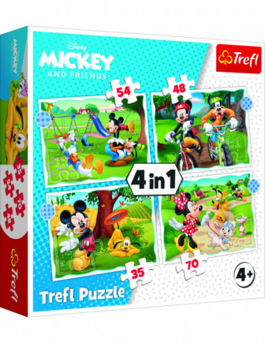 TREFL DISNEY Puslede komplekt 4 in 1... TREFL DISNEY Puslede komplekt 4 in 1...