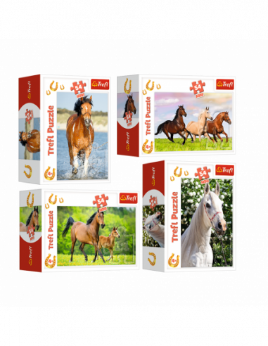 TREFL Mini 54 pusle Hobused