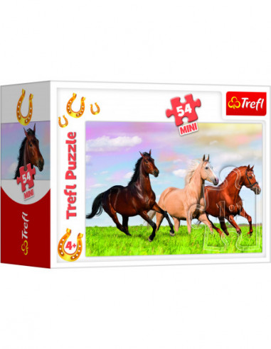 TREFL Mini 54 pusle Hobused