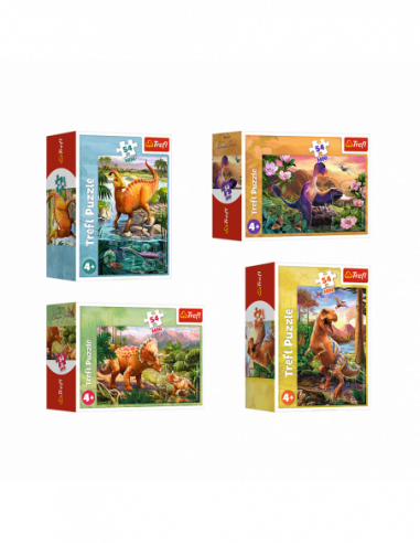 TREFL Mini 54 pusle Dinosaurused