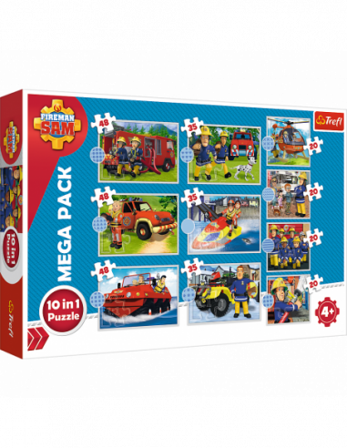 TREFL FIREMAN SAM Pusle komplekt, 10...