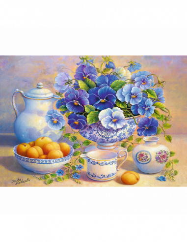 TREFL Pusle Sinised lilled, 1000 osa