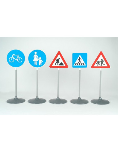 KLEIN Liiklusmärkide komplekt, 5-osaline