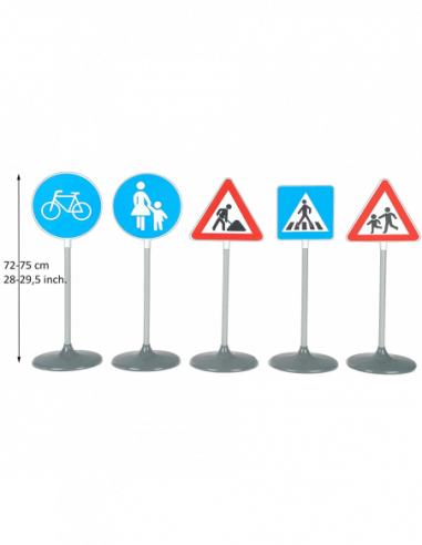 KLEIN Liiklusmärkide komplekt, 5-osaline
