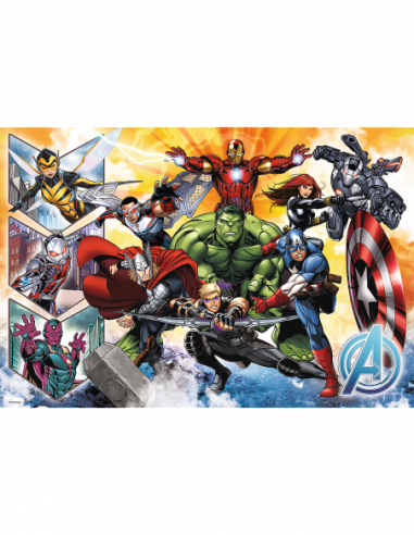 TREFL AVENGERS Pusle Tasujad, 100 osa TREFL AVENGERS Pusle Tasujad, 100 osa