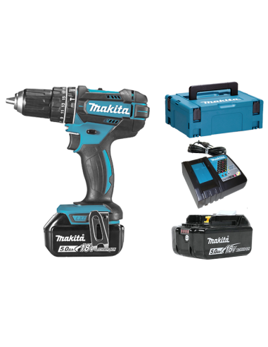 Makita Löögiga akutrell DHP482RTJ...