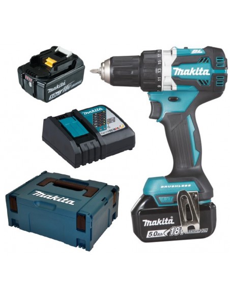 Makita Дрель-шуруповерт DDF484RTJ комплект