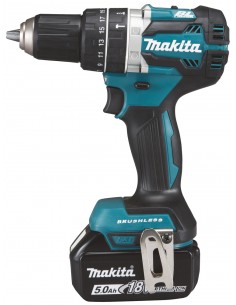 Makita ударная дрель-шуруповерт DHP484RTJ 2x5,0Ah 2