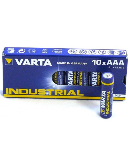 Varta industrial AAA LR03 patarei